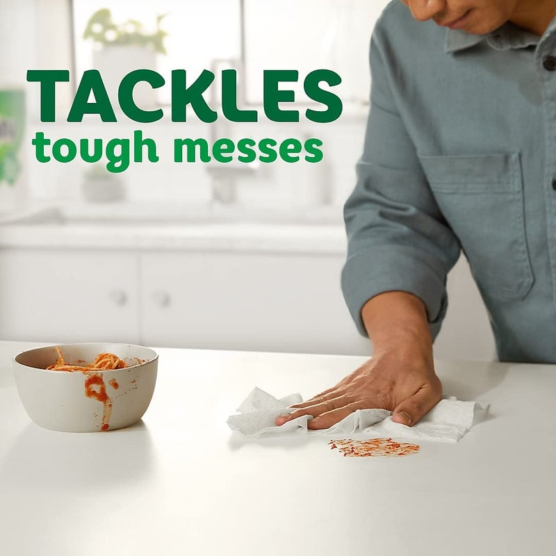 Bounty - Paper Towels - Select-A-Size Paper Towels - 9.49" x 19.02" x 10.98" - 19.02" x 10.98" x 9.49" - White - Image 4